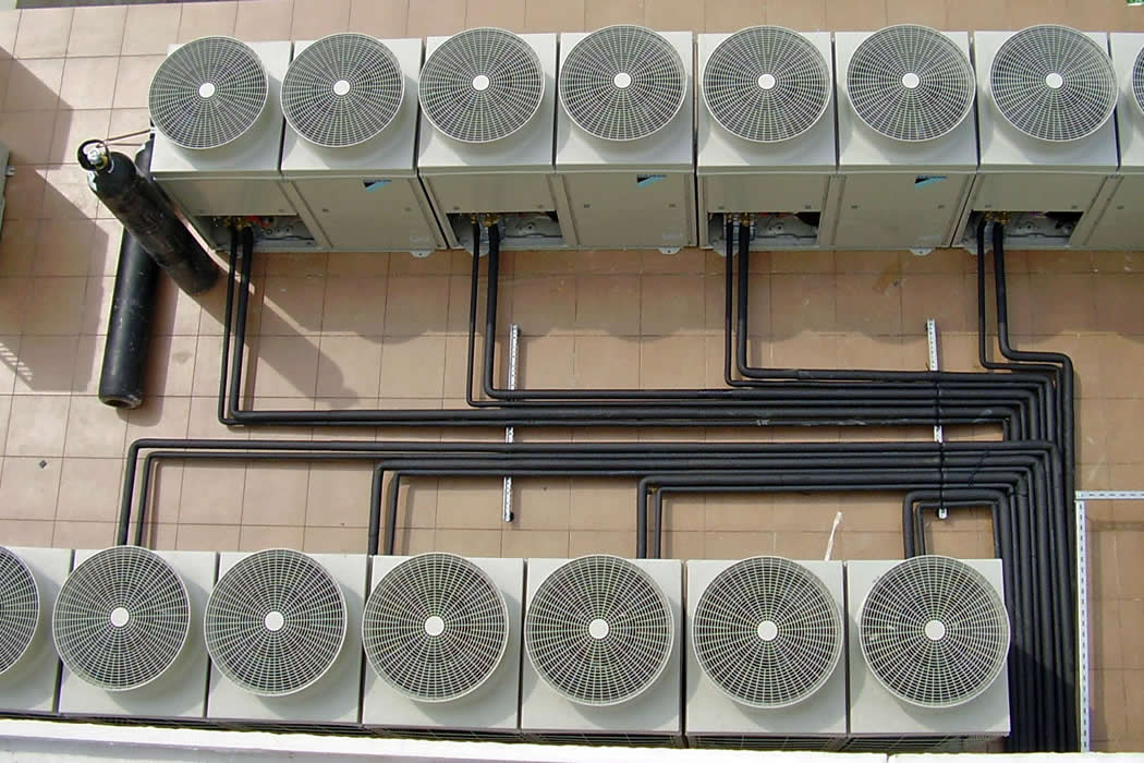 refrigerante variable valencia. VRV climatización